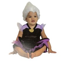 Disney Baby Infant 6 to 12 Months Ursula Costume with Dress, Belt and Headpiece