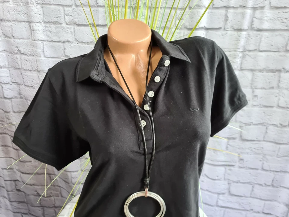 LTB Shirt Poloshirt Tunika Oberteil schwarz  Gr. S bis XXL (3 223) NEU - Bild 3 von 4