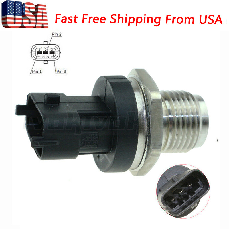 Fuel Rail High Pressure Sensor 0281006165 504382791 For IVECO NEW 