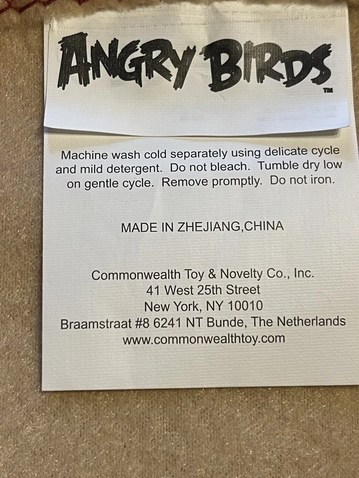 ANGRY BIRDS Throw Blanket Fleece 60” X 50” - Excellent Condition - Image 2 of 4