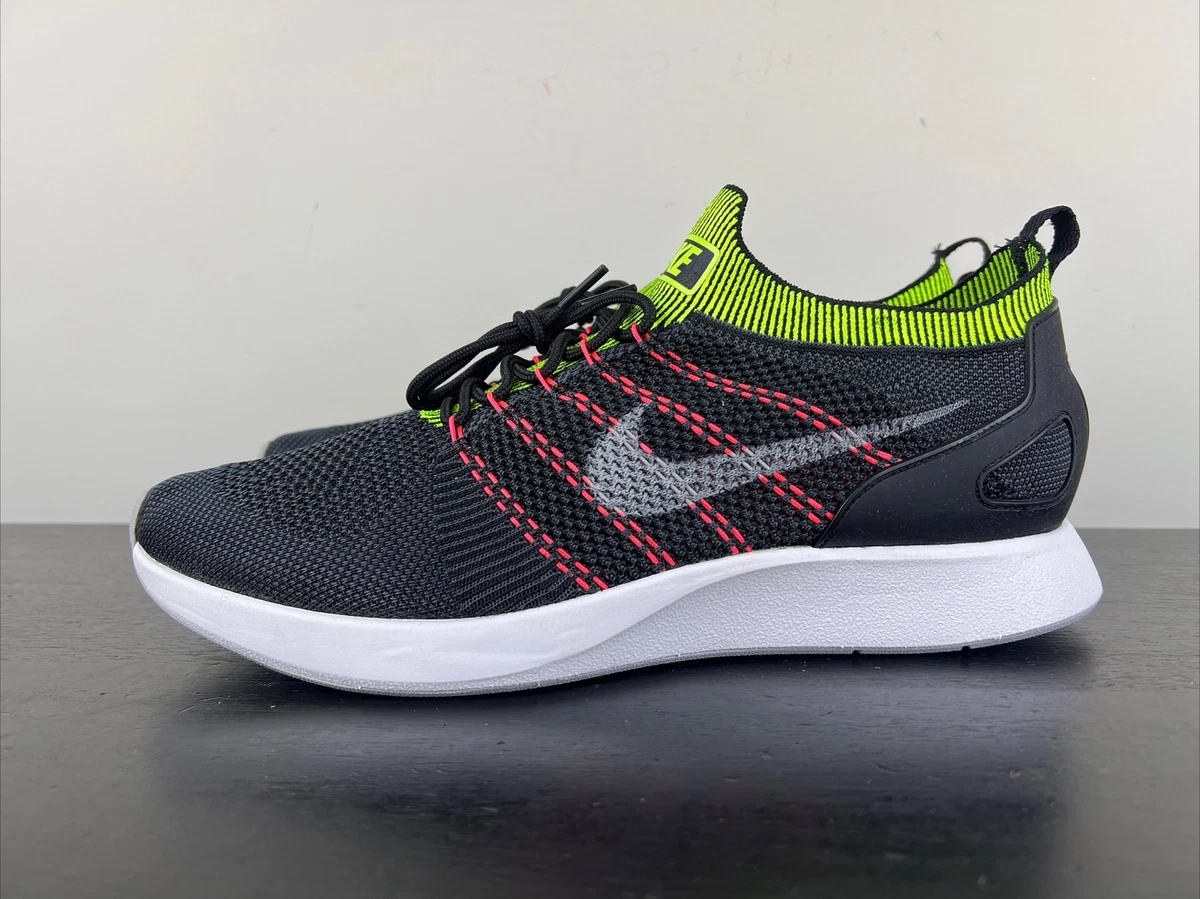 Nike Air Zoom Mariah Flyknit Racer Black Wolf Grey Volt for  display picture 3