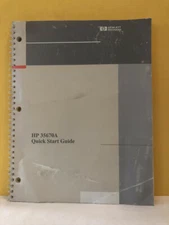 HP 35670-90034 35670A Quick Start Guide