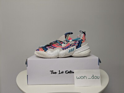 Men's Adidas Trae Young 1 Tie Dye Basketball Shoes Size 9.5 GY0295