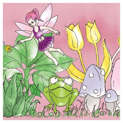 Tempaper Kids Magical Garden Self-Adhesive Removable Wallpaper Border - 6  x 15 