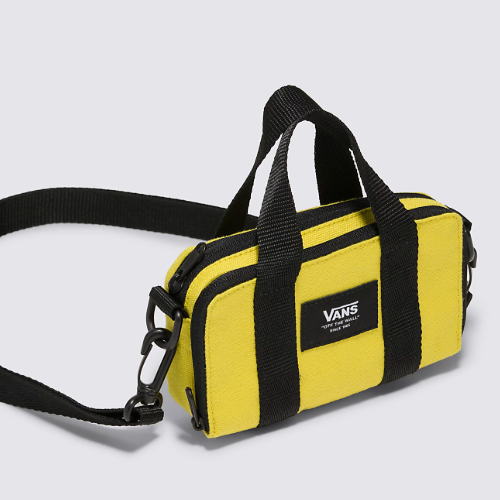 NWT VANS Off The Wall BLOCK WALLET Crossbody Bag WARM YELLOW