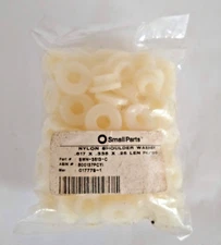 Small Parts Nylon Shoulder Washer .617 x .335 x .25 LEN Pack of 100