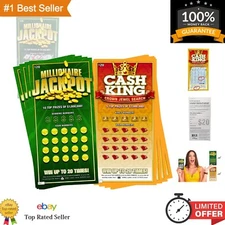 Prank Lottery Tickets - Realistic Fake Winning Tickets & Scratch Off Cards