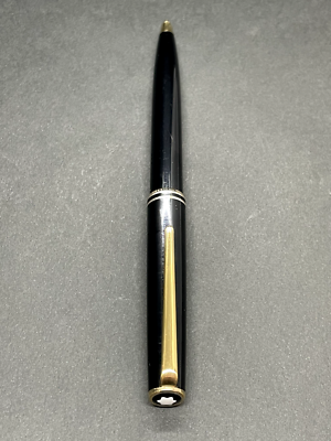 Excellent] MONTBLANC Classic No.13200 Black GT Vintage Twist