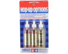 Tamiya Silicone Shock Oil Set (3) (200, 300, 400cst) (20cc) [TAM53443]