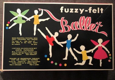 fuzzy felt ballet