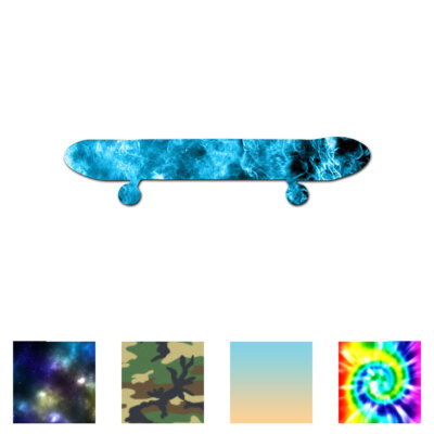 Skateboard Sport - Vinyl Decal Sticker - Multiple Patterns & Sizes - ebn3146