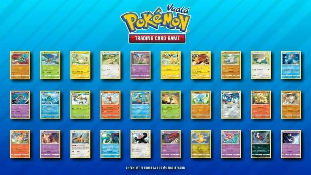 Mexican snack company (Vualá) is including cards in their product. Does  anyone know whether these are unique to the promotion, or just recycled  from other expansions? : r/PokemonTCG