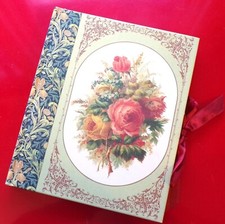 Victorian Style Flower Frame Photo Album Scrapbook Keepsakes, Memories, Gift NEW