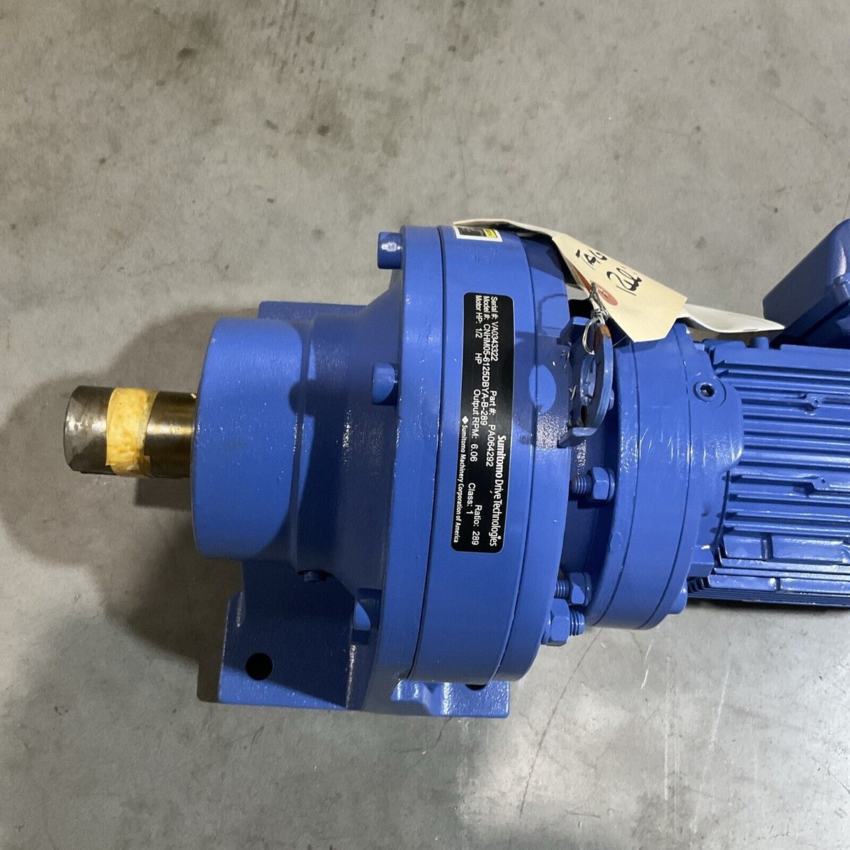 SUMITOMO TC-FX/FB-05A CNHM05-6125DBYA-B-289 GEARMOTOR U3S | eBay