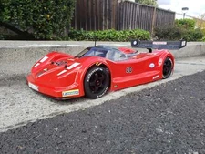 8501 Toyota GT One body Fits Arrma Infraction Limitless 6s VTE2  1/7 scale Clear