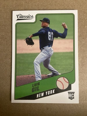 2022 Panini Chronicles Luis Gil RC Classics #8 - New York Yankees