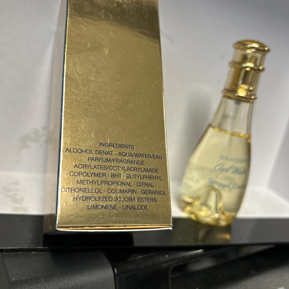 Davidoff Cool Water чувственная эссенция парфюмированная вода спрей 1 унц - Изображение 2 из 4