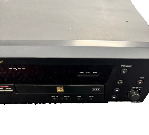 Sony Rcd W1 Sony RCD-W1 Dual Double CD Recorder Player Compact Disc W/ Remote ...