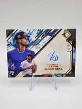 2025 Topps Diamond Icons Kevin Alcantara Drip On Card Rookie Auto /15 RC Cubs