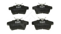 Hart 253 761 Bremsbelagsatz, Scheibenbremse FüR CitroËN DS Peugeot