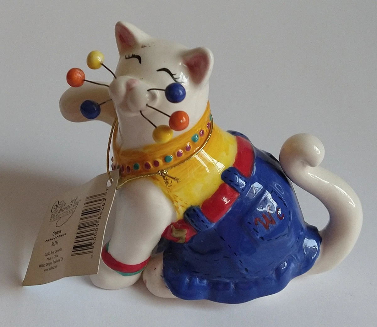 WhimsiClay Collectible Cat Figurines for sale | eBay