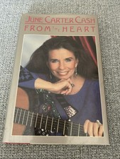 June Carter Cash  Signed  Fron The Heart 