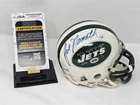 JOE NAMATH signed JETS mini helmet JSA COA