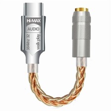 Type C to 3.5mm HiFi Earphone Adapter USB C Audio Decoder Adapter2961
