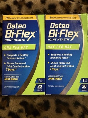 2 Osteo Bi-Flex Glucosamine Vitamin D One A Day Joint Health Bone Immune Support