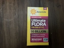 Renew Life Ultimate Flora Women's Vaginal Probiotic - 30 Capsules Exp3/27