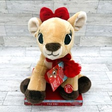 New Dan Dee Clarice Plush Moving/Singing Rudolf the Red-Nosed Reindeer - video