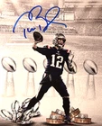 TOM BRADY Signed Autograph 8x10 inch Photo Authentic with COA included