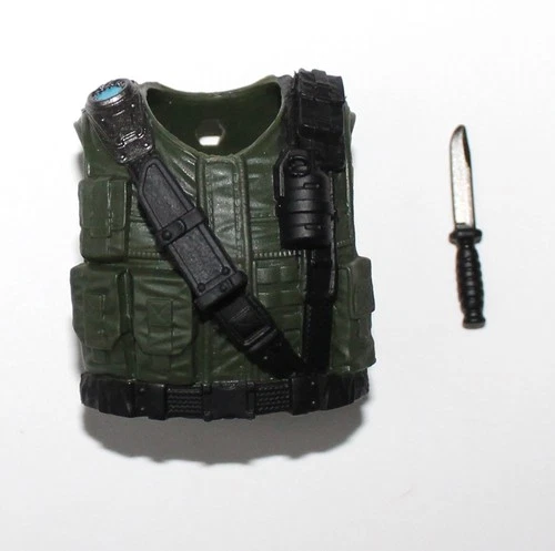 PURGE 921 Steel Corps Male Vest Knife Lot GIJOE CLASSIFIED SERIES 6" Scale 1/12