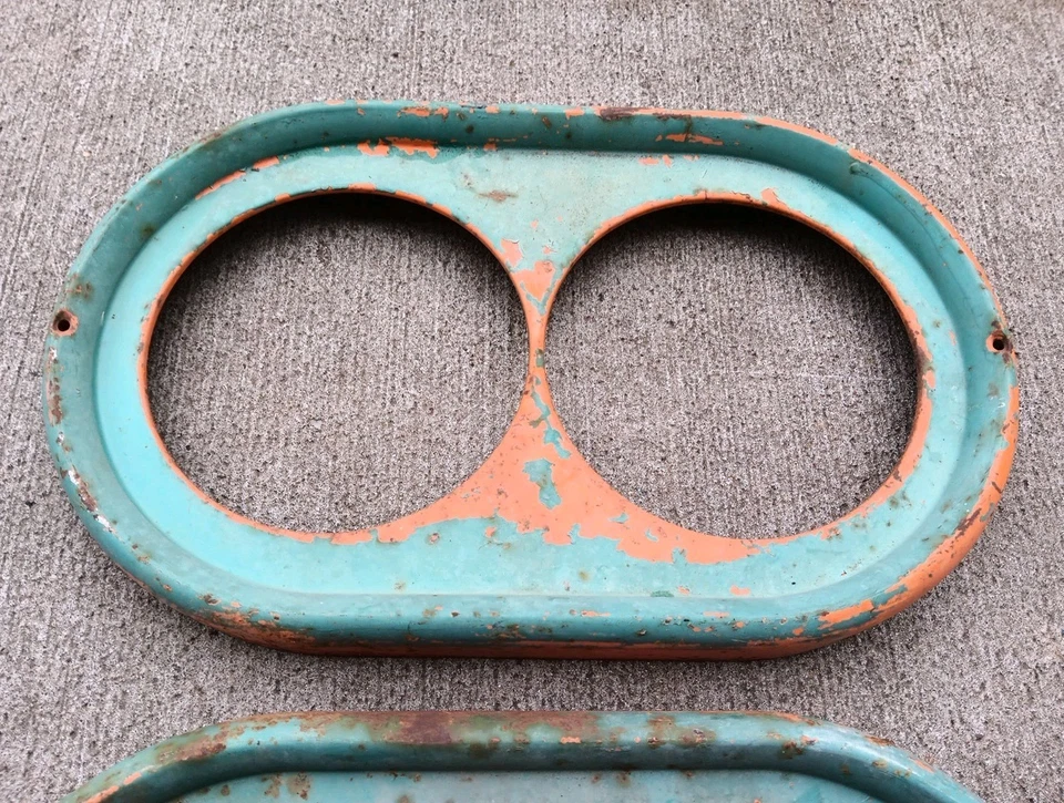 Dodge Truck 1958 1959 biseles de faros OEM Power Wagon panel camión.   Foto 3 de 4