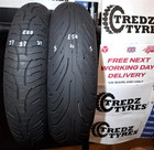 Michelin Pilot Road 4 160 60 17 120 70 17 Motorcycle Tyres Partworn E58