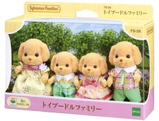 Sylvanian Families FS-29 FS29 Toy Poodle Family Dolls Set EPOCH Calico Critters