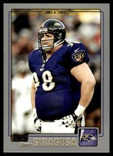 2001 Topps Tony Siragusa Baltimore Ravens #295