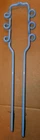 Vintage Voltarc Neo Blue USA Guitar Neck 23" Neon Sign Glass Tube Tubing Parts