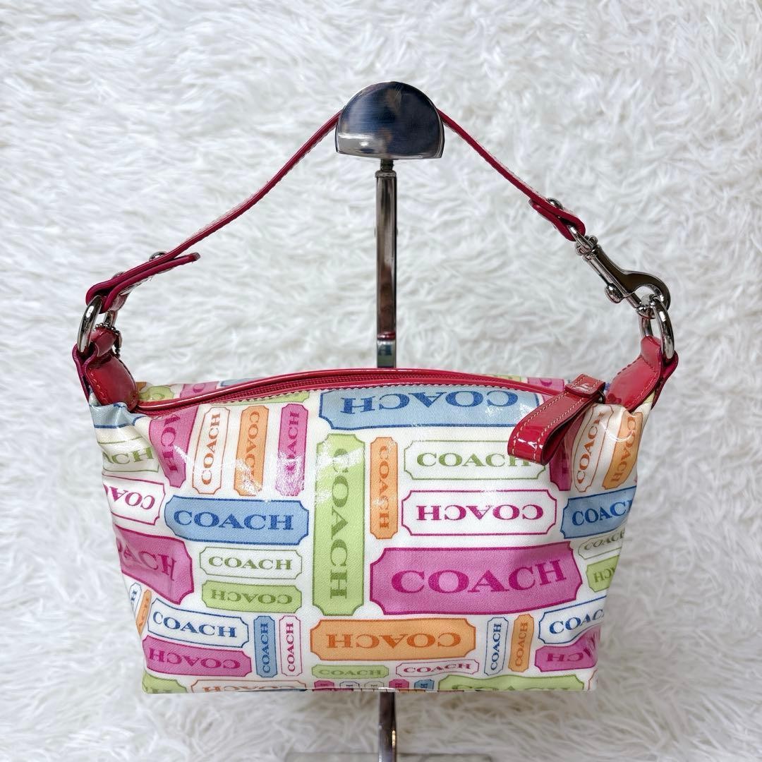 COACH Accessory Pouch Pastel Patchwork - image 3