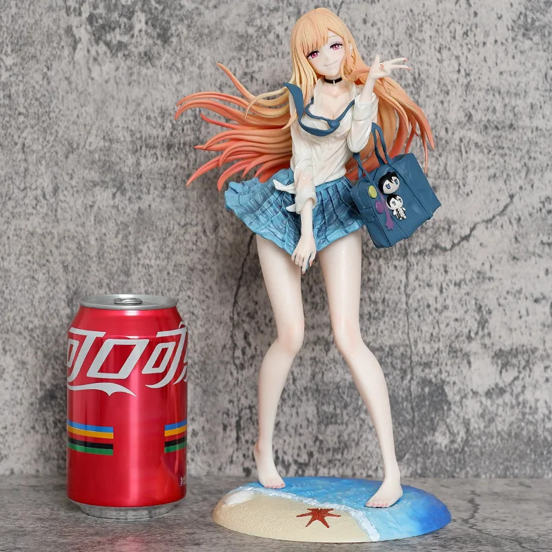 27.5cm Marin Kitagawa Beach Figure My Dress-Up Darling Anime Model Gift Collecti