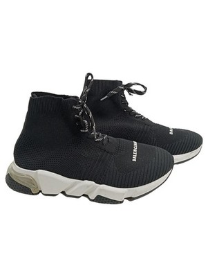 Balenciaga Speed Trainer Sneaker Herren Gr. 41 Schwarz Weiß
