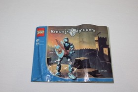 LEGO KNIGHTS KINGDOM  JAYKO 8783 100% COMPLETE w/ CANNISTER & MANUAL 2004