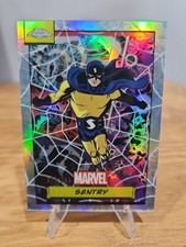 2024 Topps Chrome Marvel Comics Sentry Spider Web Refractor /399 #109
