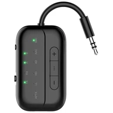 Bluetooth Transmitter Receiver, 2-in-1 V5.3 Wireless Adapter for Airplane, TV...