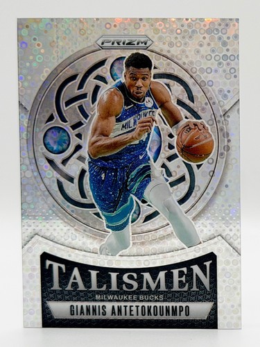 2024-25 Prizm Talismen Fast Break #12 Giannis Antetokounmpo Milwaukee Bucks