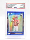 JAYDEN DANIELS 2024 DONRUSS OPTIC RATED ROOKIE BLUE HYPER RC PSA 10 Q0004
