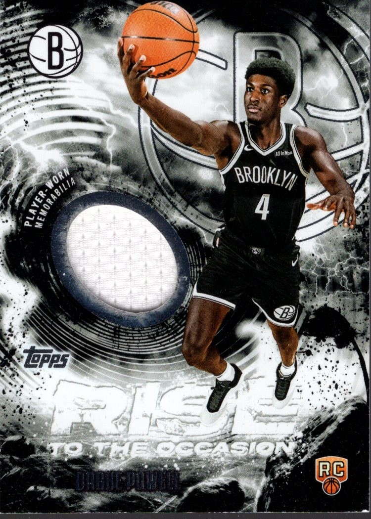 2025-26 Topps Rise to the Occasion Relics #RTODP Drake Powell Jersey - BSK