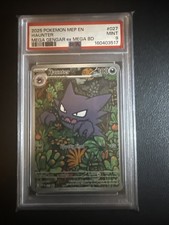 2025 POKEMON MEP EN-ME BLACK STAR PROMO #027 HAUNTER MEGA GENGAR EX PSA 9