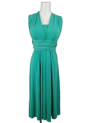 TRUTH & FABLE Cocktailkleid Damen Kleid Gr. DE 36 türkis Elegant
