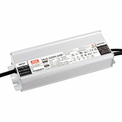 Mean Well 320W 24V DC Switching Power Supply LED Driver 3 in 1 Dimming Function